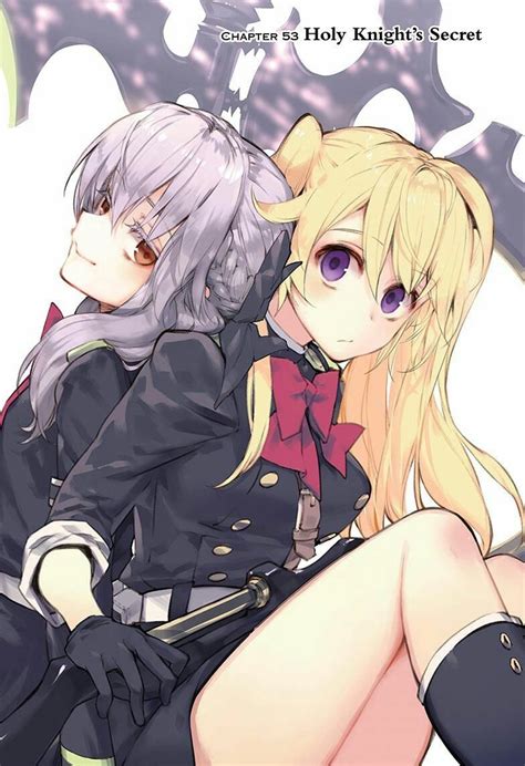 Shinoa And Mitsuba Owari No Seraph Seraphim Shinoa Hiiragi