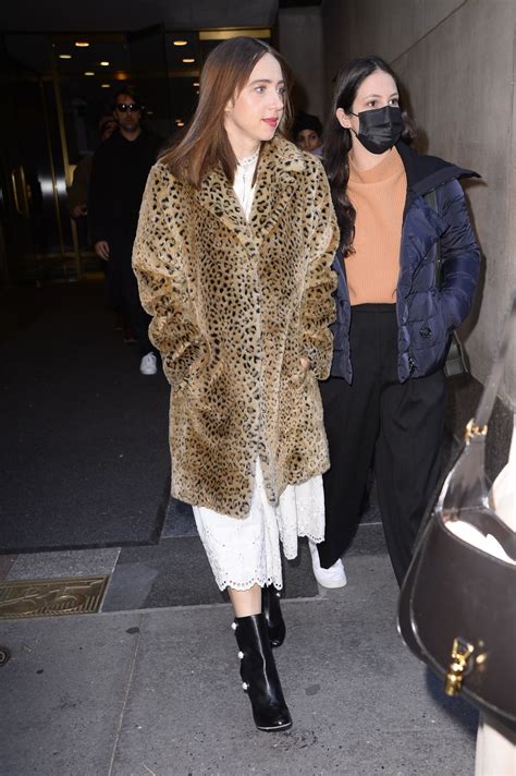 ZOE KAZAN Leaves Today Show in New York 11/14/2022 – HawtCelebs