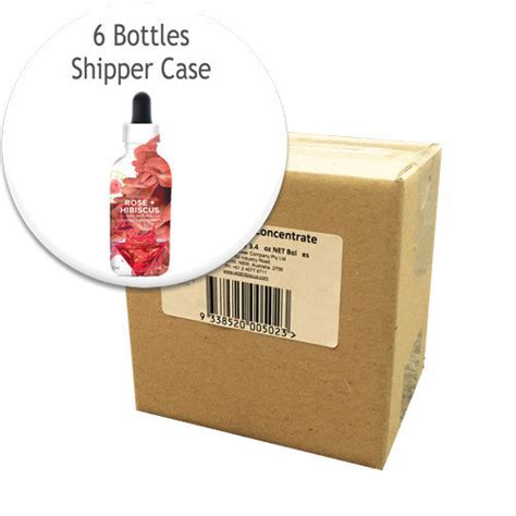 6 UNIT PACK - Flower Extract - Rose + Hibiscus – Wild Hibiscus Flower Co