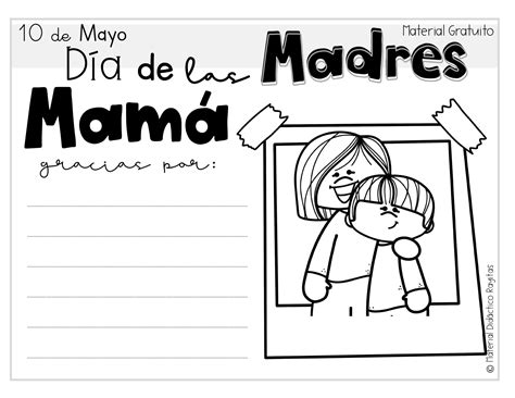 Bonitas Actividades Para Trabajar En Clase El Día De Las Madres 4