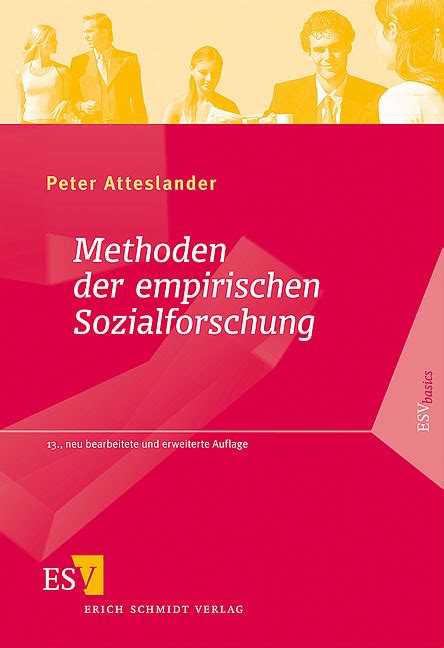 Methoden Der Empirischen Sozialforschung Von Peter Atteslander ISBN