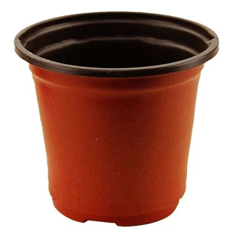 Pot De Fleur Pots De Fleurs Ronds En Plastique Pour P Pini Re Double