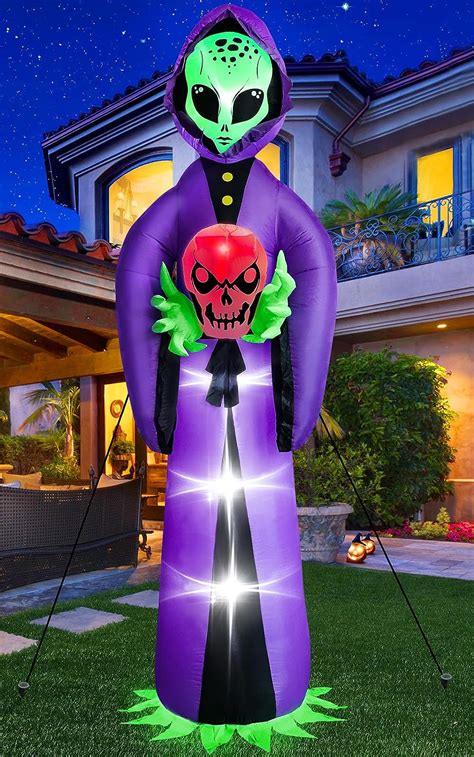 10 5ft Halloween Inflatables Outdoor Decorations Halloween Blow Up Yard Decorations