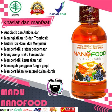 Jual Madu Nanofood Nikmaka Multivitamin Dan Mineral Sari Buah Probiotik