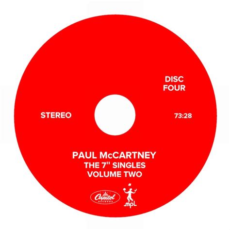 Paul Mccartney the 7 Singles Box Volume Two 4-CD CD - Etsy