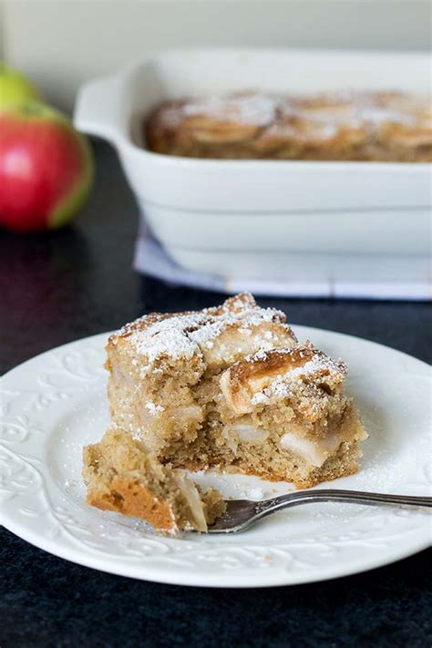 Moist And Tender Apple Cake Yummy Addiction