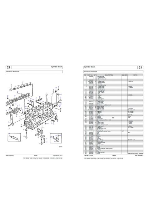 Volvo Penta Md11 Md11c Md11d Md17 Md17c Md17d Parts Manual