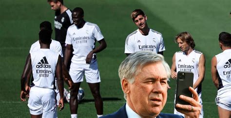 Se ha puesto nervioso en los últimos días y se lo ha dicho a Ancelotti