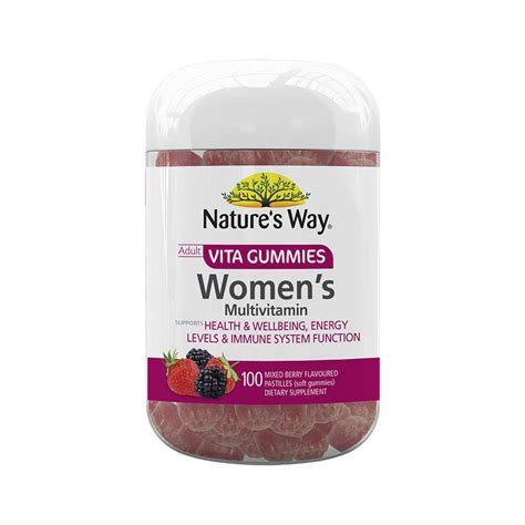 Nature S Way Adult Vita Gummies Women S Multivitamin Pastilles