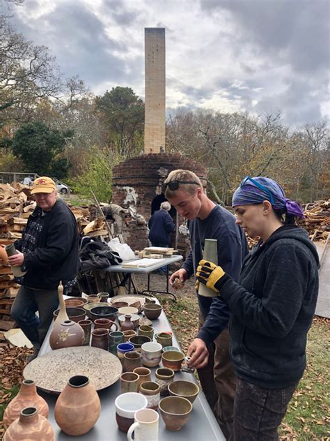 Firing Up The Kiln At Featherstone The Marthas Vineyard Times