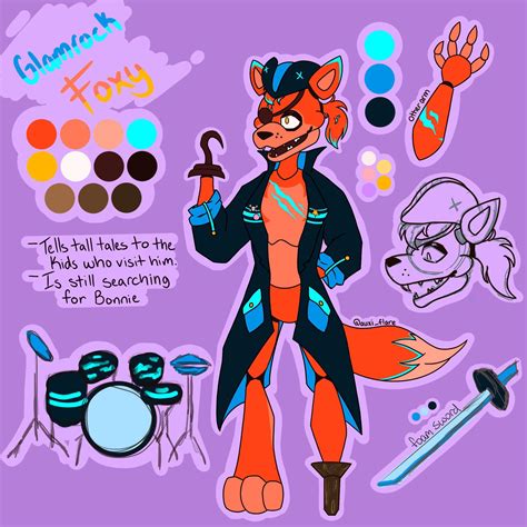 Glamrock Foxy The Fox Wiki Five Nights At Freddys Amino