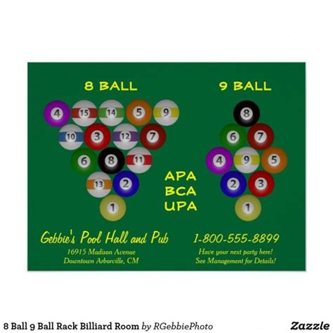 How To Rack Pool Balls Diagram