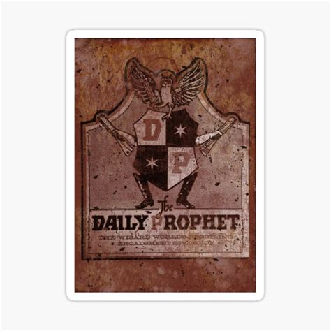 Daily Prophet Stickers Redbubble