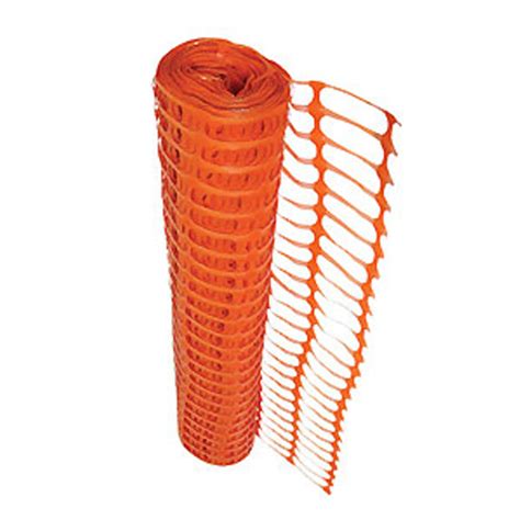 4 Ft X 100 Ft Orange Plastic Barrier Fence No Lwbf Whitehead