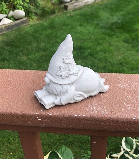 Cement Garden Gnome Gnome Statue Concrete Gnome Garden Decor Small