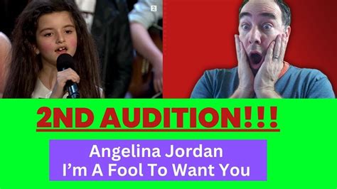 Jazz Musician Reacts And Analyzes Angelina Jordan I M A Fool To Want