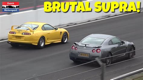 700HP Toyota Supra Drag Racing BURNOUTS Japfest 2017 YouTube