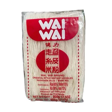 Wai Wai Oriental Style Rice Noodles 500g Dkg Bazaar