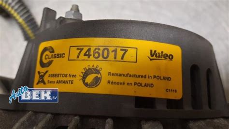 Dynamo Opel Astra G V X Xel Valeo Auto Bek