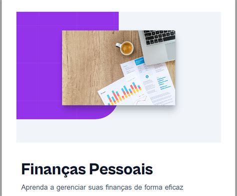 Finanças Pessoais Aprenda a gerenciar suas finanças de forma eficaz