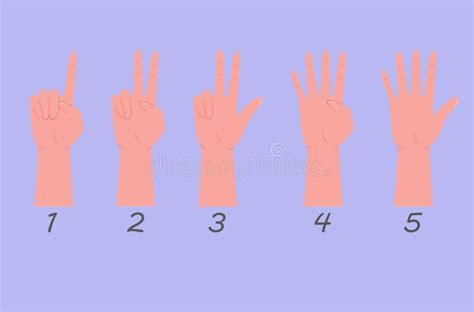 Cartoon Eight Fingers Stock Illustrations Cartoon Eight Fingers