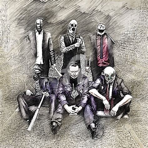 No The Band Pencil Drawing Artes Digitais Por Joseph Long Artmajeur