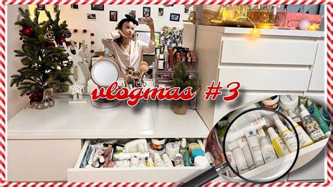 VLOGMAS 3 sprzątanie toaletki YouTube