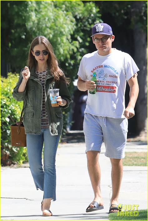 Lily Collins Meets Up With Kevin Zegers For Coffee In La Photo 4321077 Kevin Zegers Lily