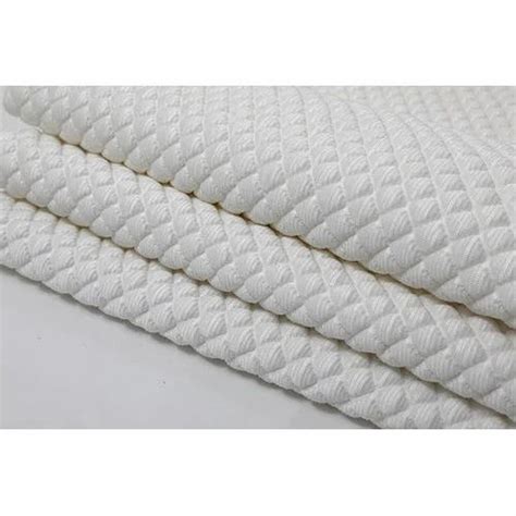 Plain Jacquard Knitted Mattress Fabric Gsm At Rs Meter In Meerut