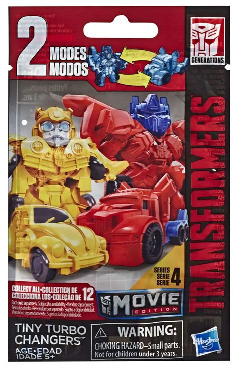 Transformers Movie Edition Tiny Turbo Changers Series 4 Mystery Pack 1