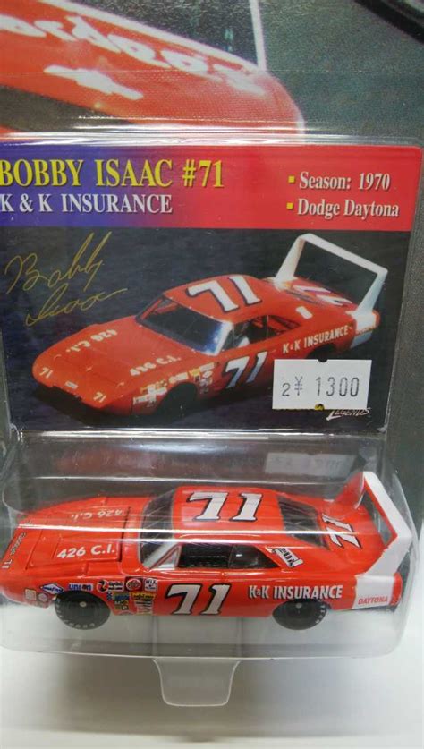 絶版 美品 JOHNNY LIGHTNING 1 64 STOCK CAR LEGENDS BOBBY ISAAC DODGE DAYTONA