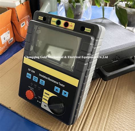 5kv 10kv High Voltage Insulation Resistance Tester Megger Meter With