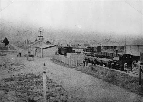 Palmerston North Railway Station Centre Of The Square Record Digitalnz