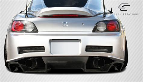 Carbon Fiber Rear Lip Add On Body Kit For Honda S