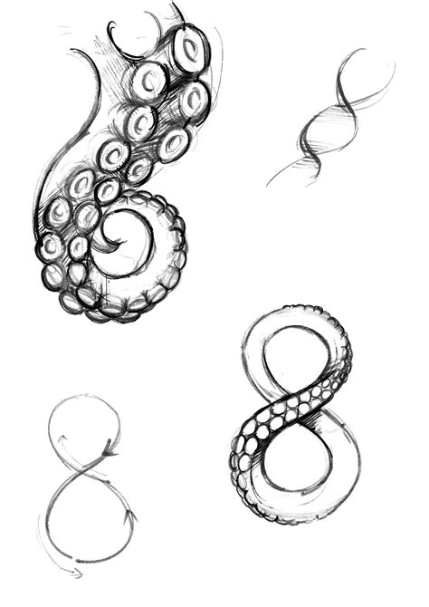 Octopus Tentacles Drawing Tumblr