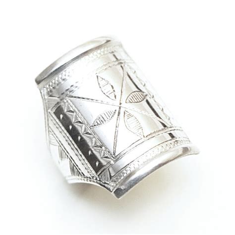 Bijoux Ethniques Touareg Berb Res Bague En Argent Femme Homme