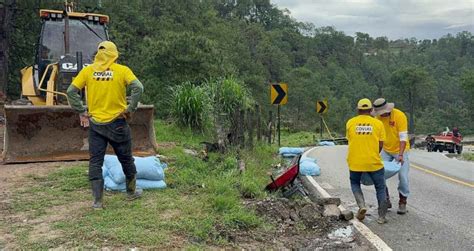 Hundimiento En El Canch Es Atendido Por Covial Chapin Tv