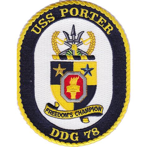 USS Milius DDG-69 Guided Missile Destroyer Patch | Destroyer Patches ...