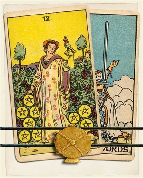 Nine Of Pentacles And Queen Of Swords Combination Reading With