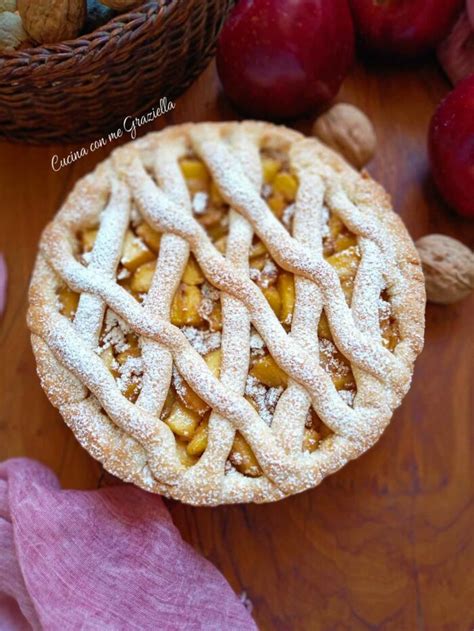 CROSTATA CUOR DI MELA DOLCI