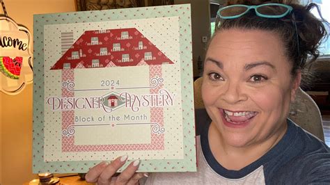 Designer Mystery Block Of The Month With Finishing And Backing