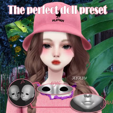 Kikiw The Perfect Doll Preset Free Sims 4 Anime Sims Mods The