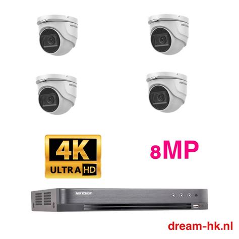 Cctv Hikvision Hd Over Coax Set Kanaals Mp Mp