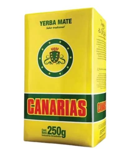 Yerba Mate Canarias 250gr 100 Natural Hierbas Original