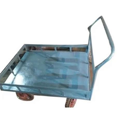 Hemani Industries Mild Steel Platform Trolley For Industrial Load