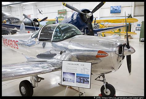 Photograph By Philip Greenspun Palm Springs Airplane Museum Ercoupe