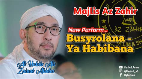 YA HABIBANA New Perform AZ ZAHIR TERBARU Habib Bidin Efek