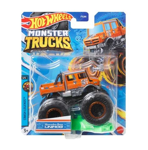 Hot Wheels Masinuta Hot Wheels Monster Truck Mercedes Beng Unimog Scara Elefant Ro