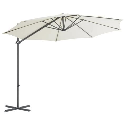 Parasol Avec Base Portable Sable DIOCHE7314126554525 Cdiscount Jardin