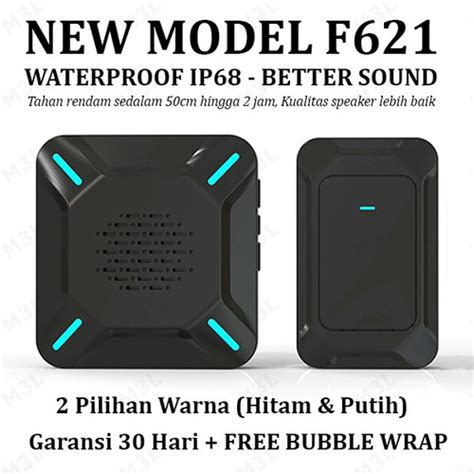 Jual Bel Rumah Wireless Premium Door Bell Waterproof Pintu Receiver